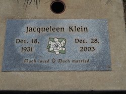 Jacqueleen Lee <I>Pope</I> Klein 