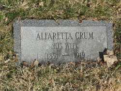 Alfaretta <I>Crum</I> Biffar 