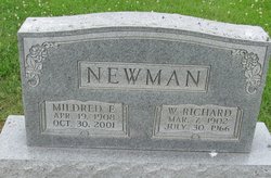 Mildred E <I>Stephens</I> Newman 