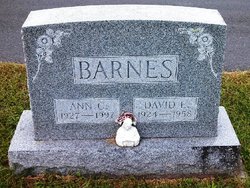 Ann Mabel <I>Ganoe</I> Barnes 