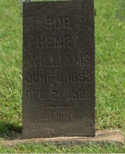 Robert Henry “Bob” Williams 