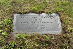 Mary Jane <I>Learned</I> Goodwin 