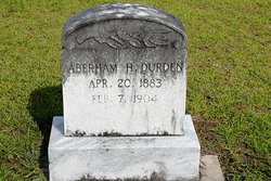 Abraham H Durden 