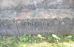 Christine Becker 