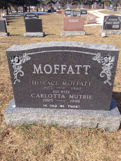 Carlotta E <I>Mutrie</I> Moffat 
