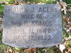 Louisa J <I>Acers</I> Somes 