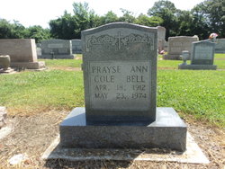 Prayse Ann <I>Cole</I> Bell 