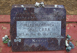 Helen Alyse “Nannie” <I>Nunamaker</I> Davis 