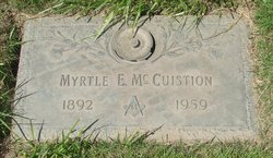 Myrtle Elva <I>Steptoe</I> McCuistion 