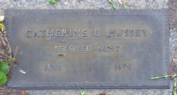Catherine B Hussey 