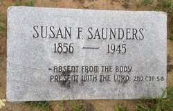 Susan F. “Susie” <I>Rawlings</I> Saunders 