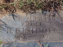 Ruth <I>Robinett</I> Hallmark 
