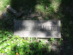 Mary Jane “Jennie” <I>Adams</I> Hamilton 