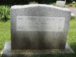 Evelyn Vickey <I>Page</I> Carrier 