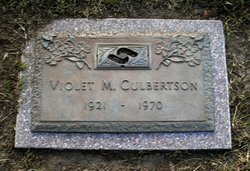 Violet <I>McMurty</I> Culbertson 