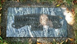 Martha L. <I>Leatch</I> Burton 