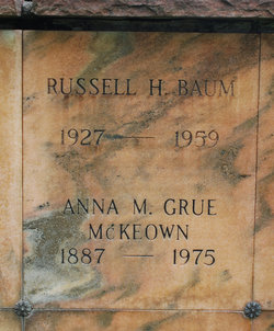 Anna Marie <I>Grue</I> McKeown 