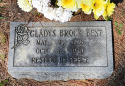 Gladys Olivia <I>Brock</I> Best 