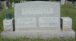 Herman Ernest Behringer 