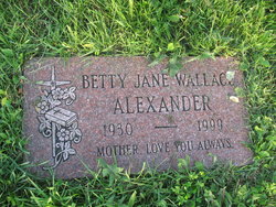 Betty Jane <I>Wallace</I> Alexander 