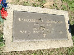 Benjamin A Anderson 