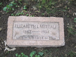 Elizabeth L. “Lizzie” <I>Campton</I> Metcalf 
