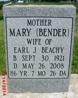 Mary E <I>Bender</I> Beachy 