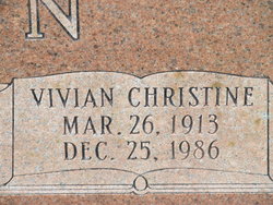 Vivian Christine <I>Adams</I> Yawn 