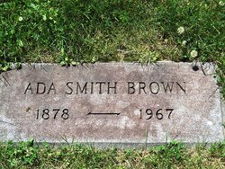 Ada May <I>Smith</I> Brown 