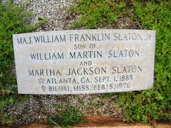 Maj William Franklin Slaton 