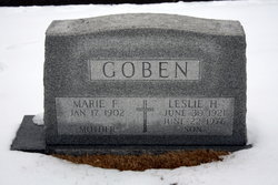 Marie F. <I>Von Bokern</I> Goben 