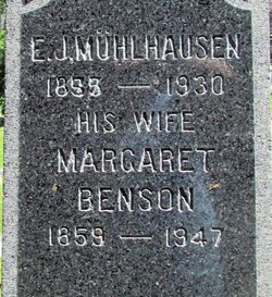 Margaret <I>Benson</I> Muhlhausen 