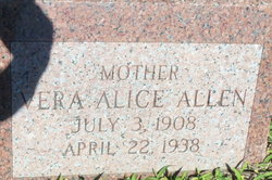 Vera Alice <I>Carroll</I> Allen 