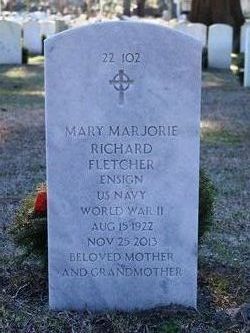 Mary Marjorie <I>Richard</I> Fletcher 