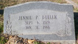 Jennie Elliott <I>Pond</I> Butler 