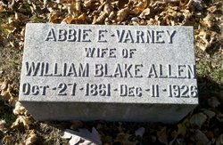 Abbie Elizabeth <I>Varney</I> Allen 