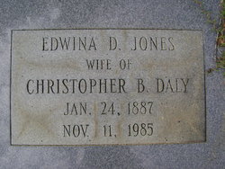 Edwina Dorothy <I>Jones</I> Daly 