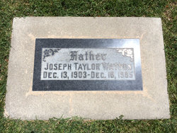Joseph Taylor Watson 
