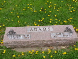 Fountie M <I>Barnes</I> Adams 