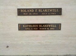 Kathleen B “Pat” <I>Burns</I> Blakewell 