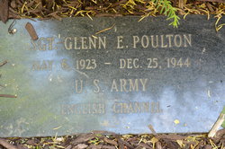 Sgt Glenn E Poulton 