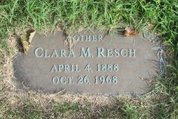 Clara M. <I>Weigel</I> Resch 