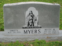 Betty Mae <I>Arnold</I> Myers 