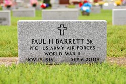 Paul H Barrett Sr.