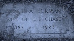Nellie A <I>Eckman</I> Chase 