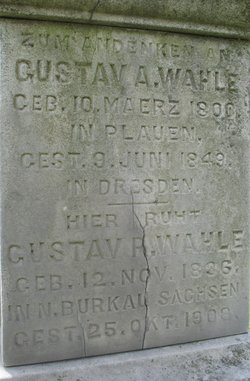 Gustav R Wahle 
