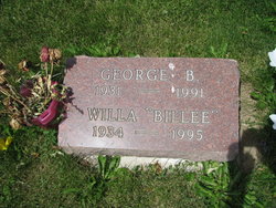 Willa Mae “Billee” <I>Bailey</I> Luder 