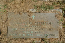 Joseph M Appleton 