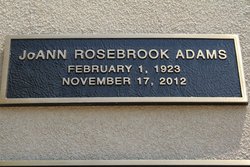 JoAnn <I>Rosebrook</I> Adams 