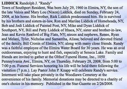 Randolph J. “Randy” Liddick 